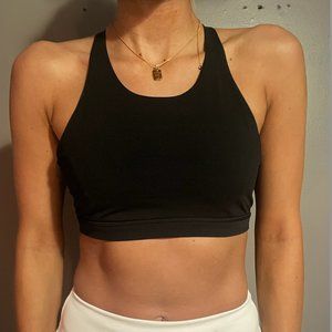 Black Lulu Lemon Sports Bra